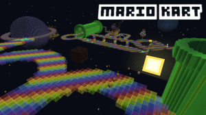 Mario Kart in Minecraft